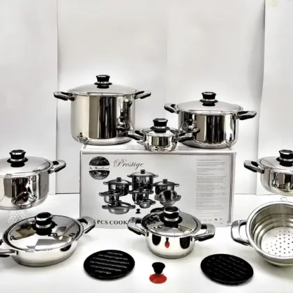 Batteria Prestige AMC (18 pz.) in acciaio inox - Bavaria Ottingher